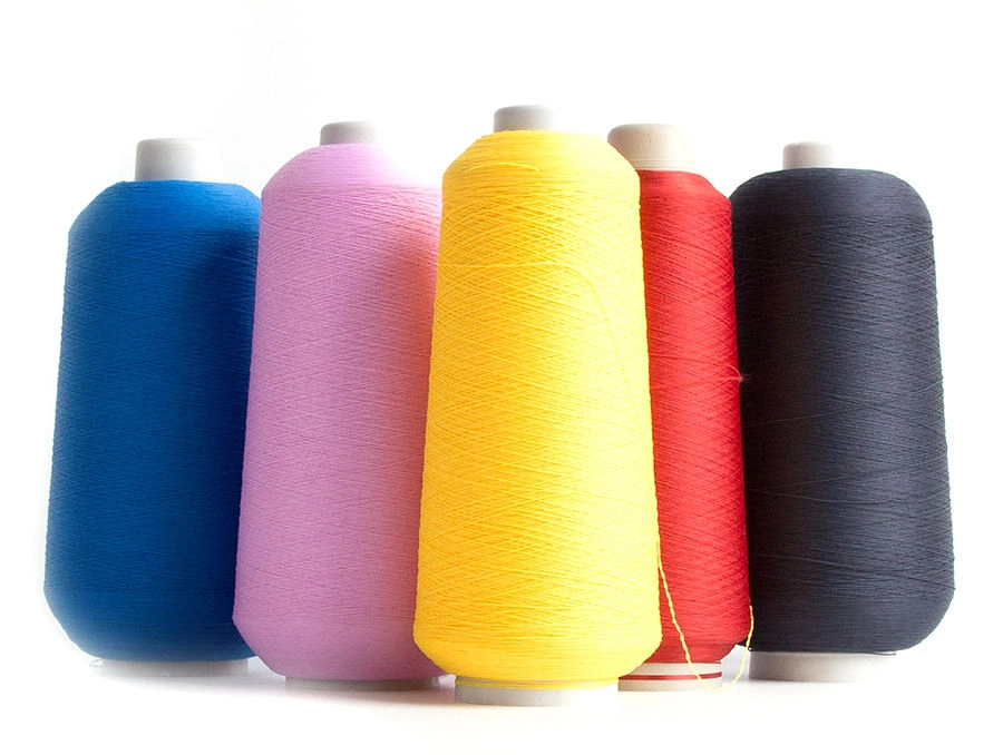 High Stretch 100% Polyester Imitation Nylon Sock Yarn