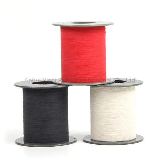 Double Side High Light Reflective Thread Fabric Yarn for Knitting Weaving Embroidery