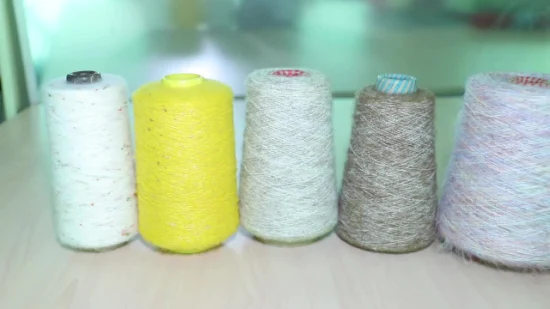 100% Polyamide Fancy Feather Knitting Yarn Nylon Mink Yarn