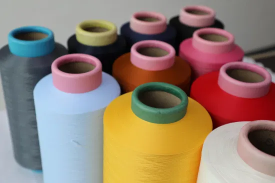 High Elasticity 70d/24f 100% Nylon Dyed Yarn Customized Colors for Socks